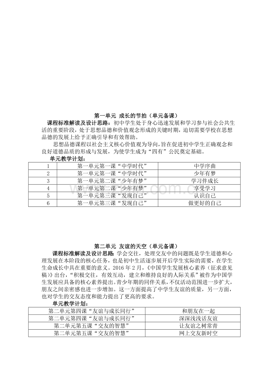 部编道德与法治七年级上册：--全册教案教学设计.doc_第3页