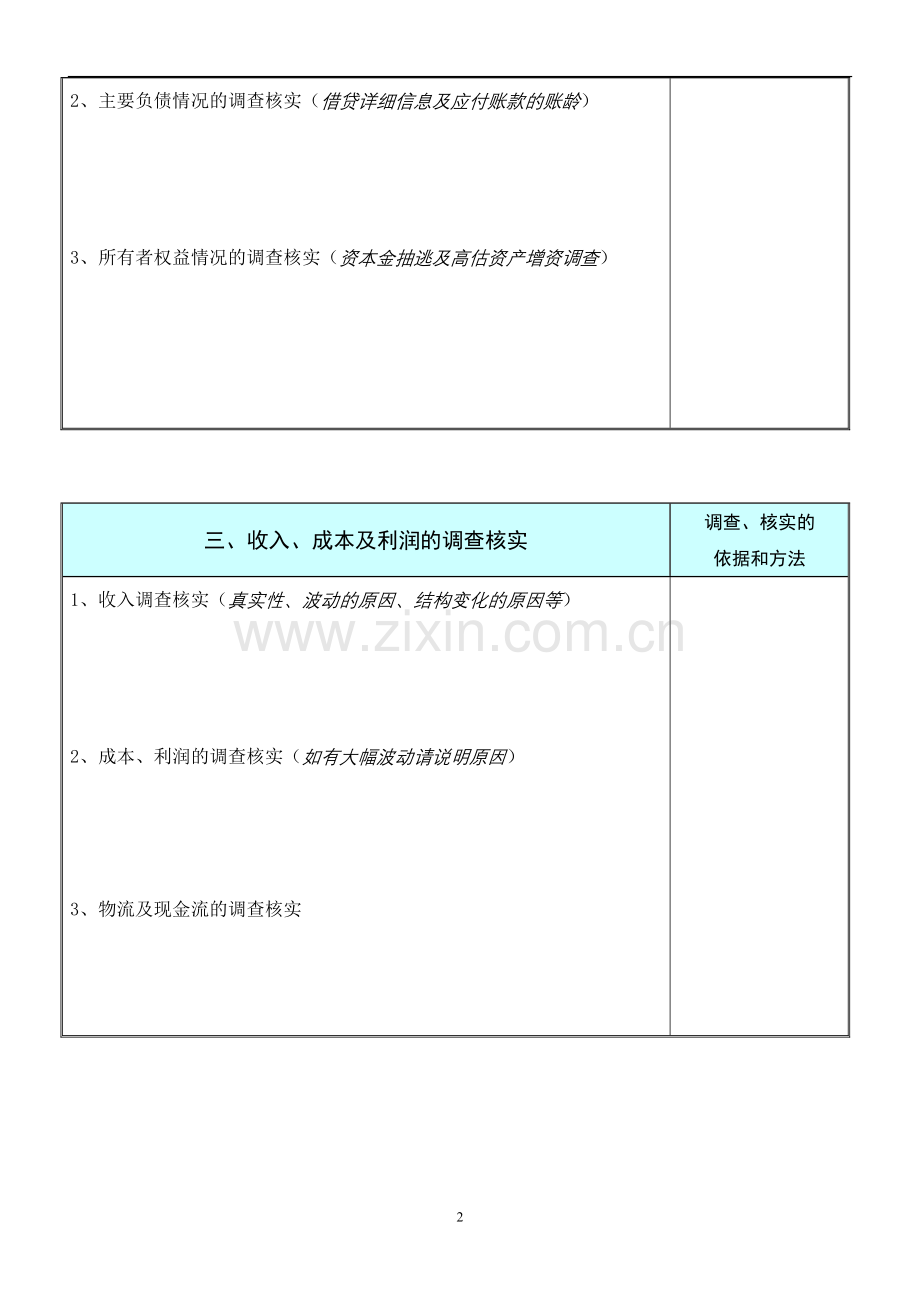 融资担保项目尽职调查报告(B角).doc_第2页