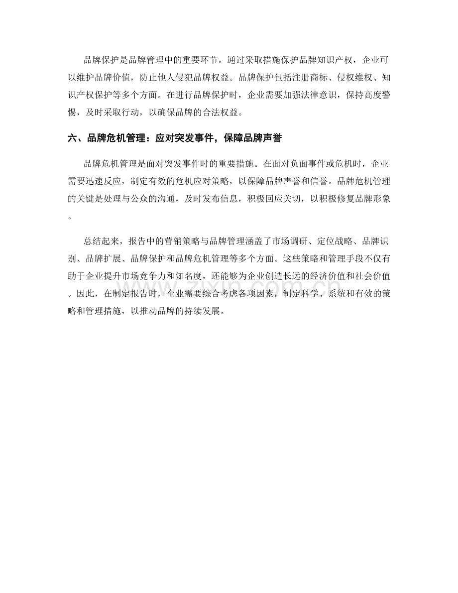 报告中的营销策略与品牌管理.docx_第2页