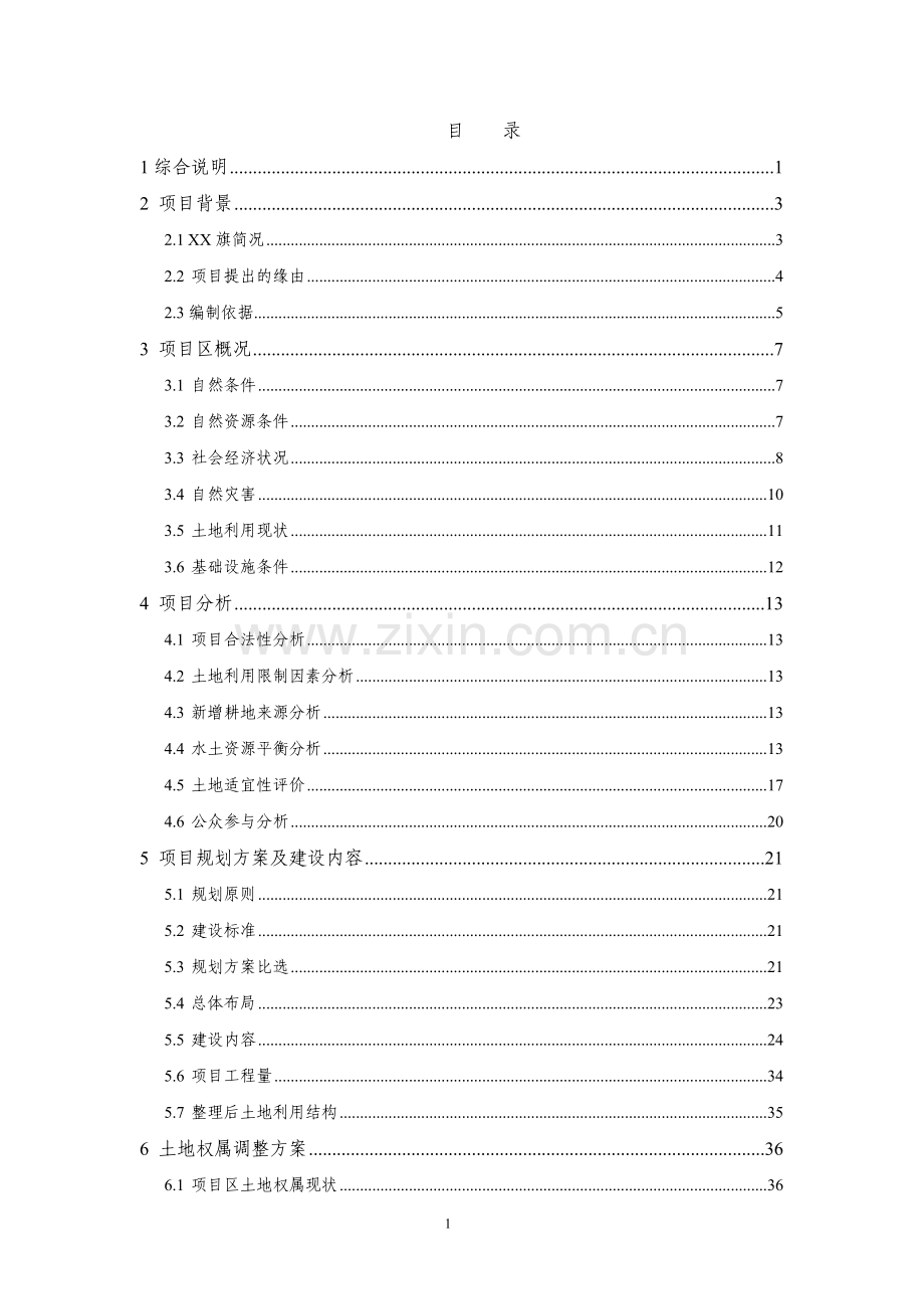 土地整理项目初步设计方案书.doc_第3页