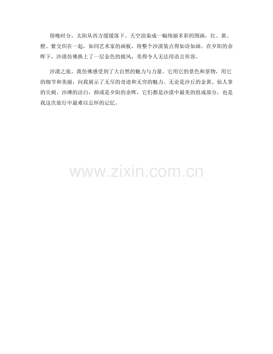 纯净无尘的沙漠之旅.docx_第2页