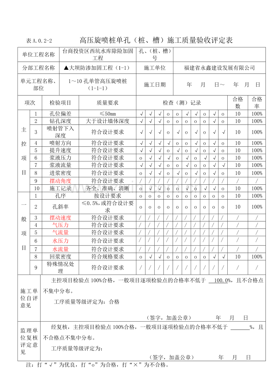 高压旋喷桩评定表.doc_第2页