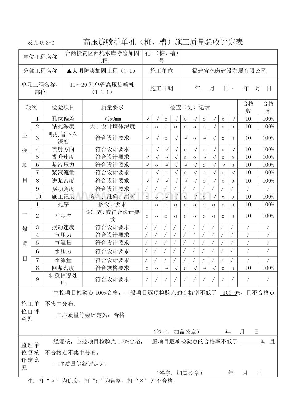 高压旋喷桩评定表.doc_第3页