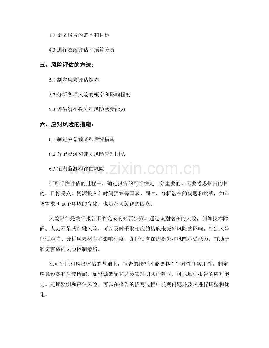 报告的可行性和风险评估.docx_第2页