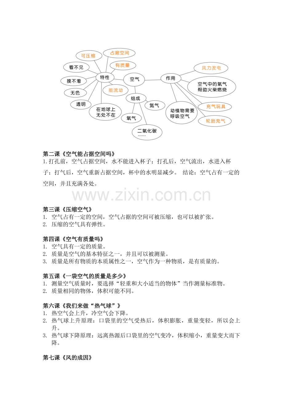 2019-2020教科版三年级上册科学期末总复习知识点汇总.doc_第3页