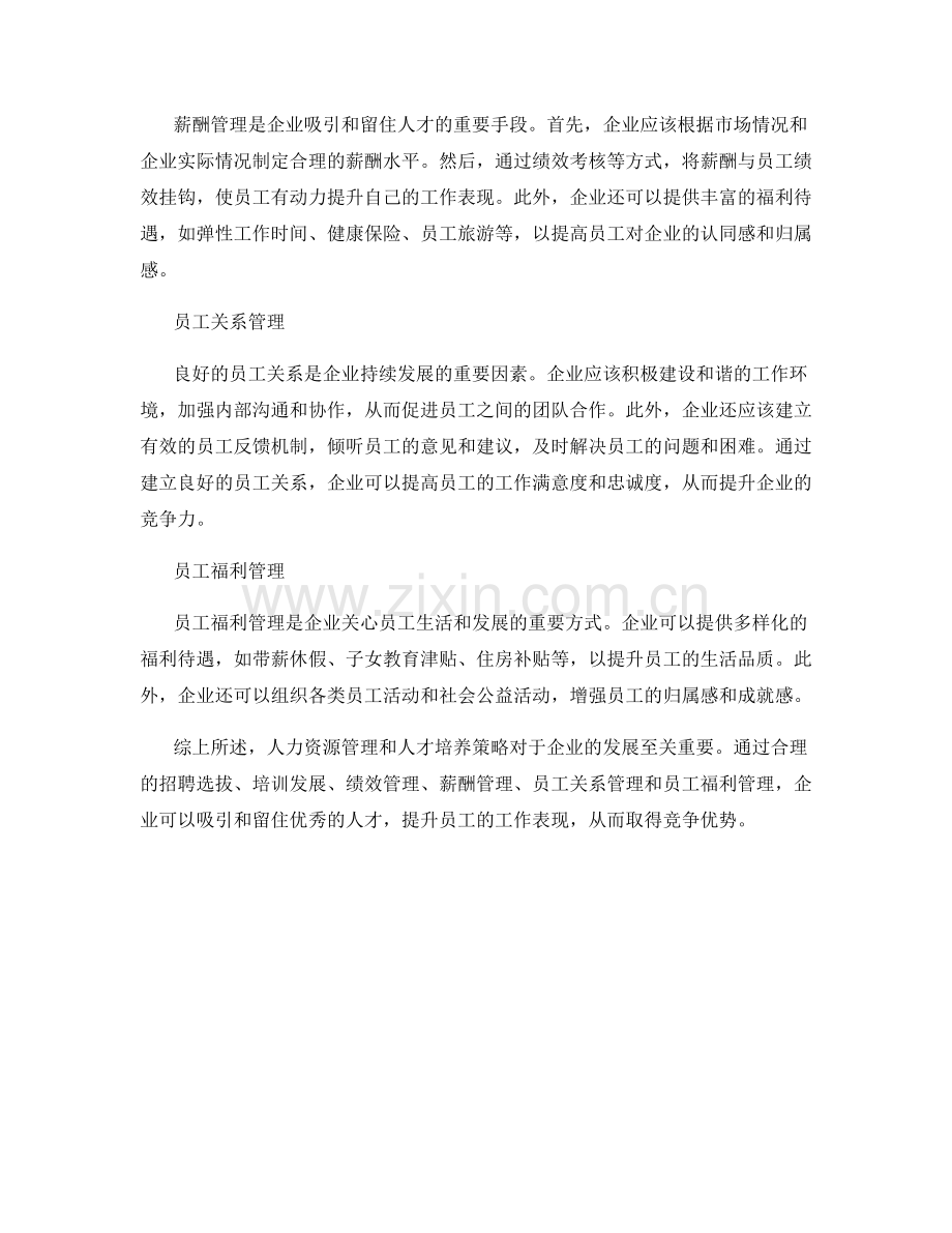 报告中的人力资源管理和人才培养策略.docx_第2页