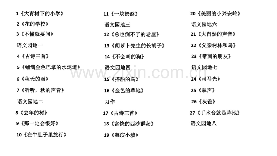 部编人教版三年级语文上册全册课件.pdf_第2页