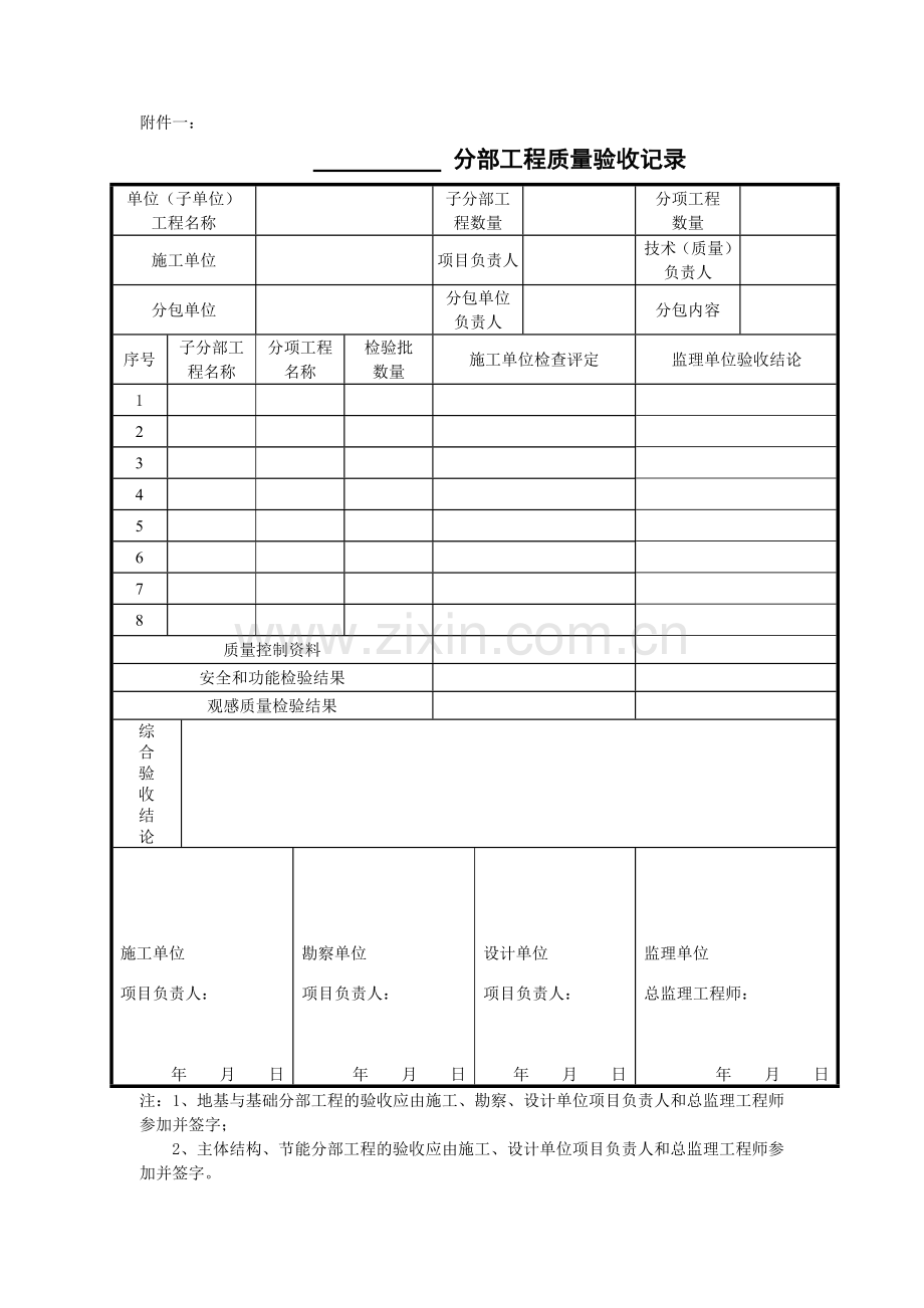 竣工验收资料报送需全套资料及表格.doc_第2页