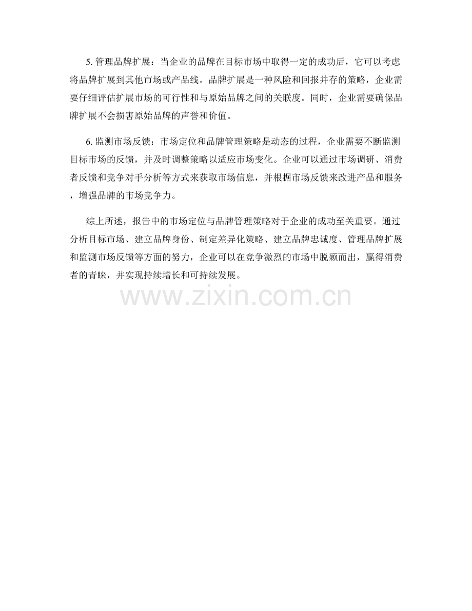 报告中的市场定位与品牌管理策略.docx_第2页