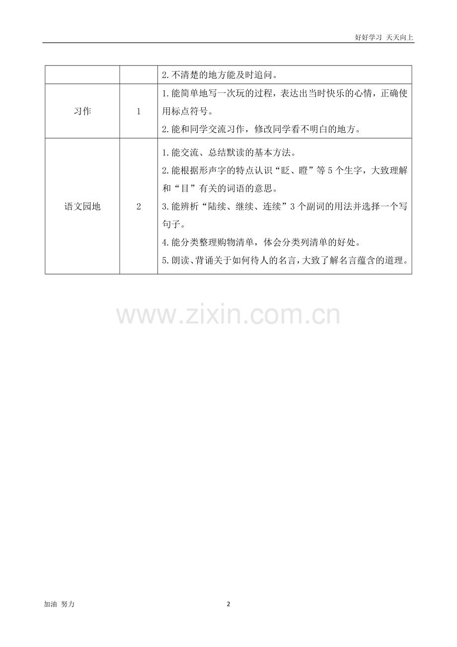 小学语文人教版三年级上册第八单元单元统整备课.docx_第2页