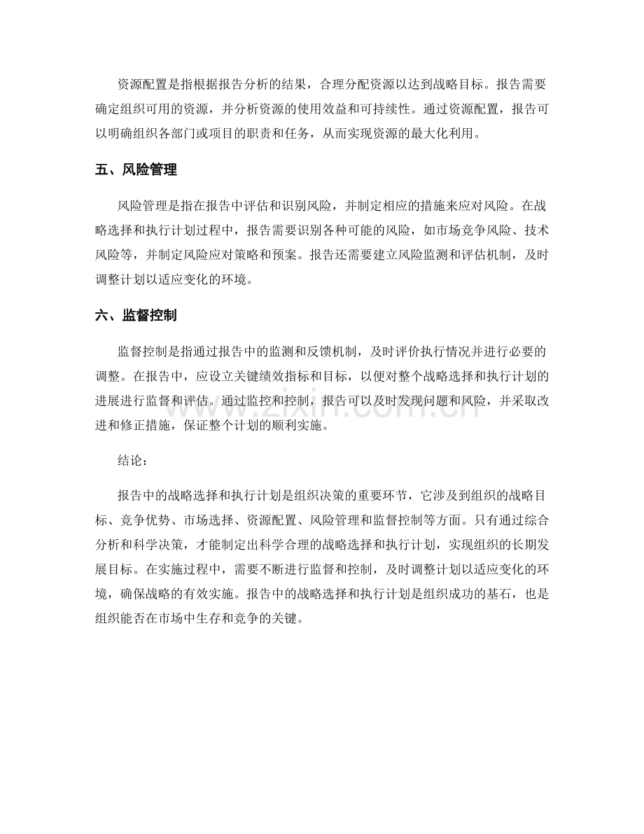 报告中的战略选择与执行计划.docx_第2页