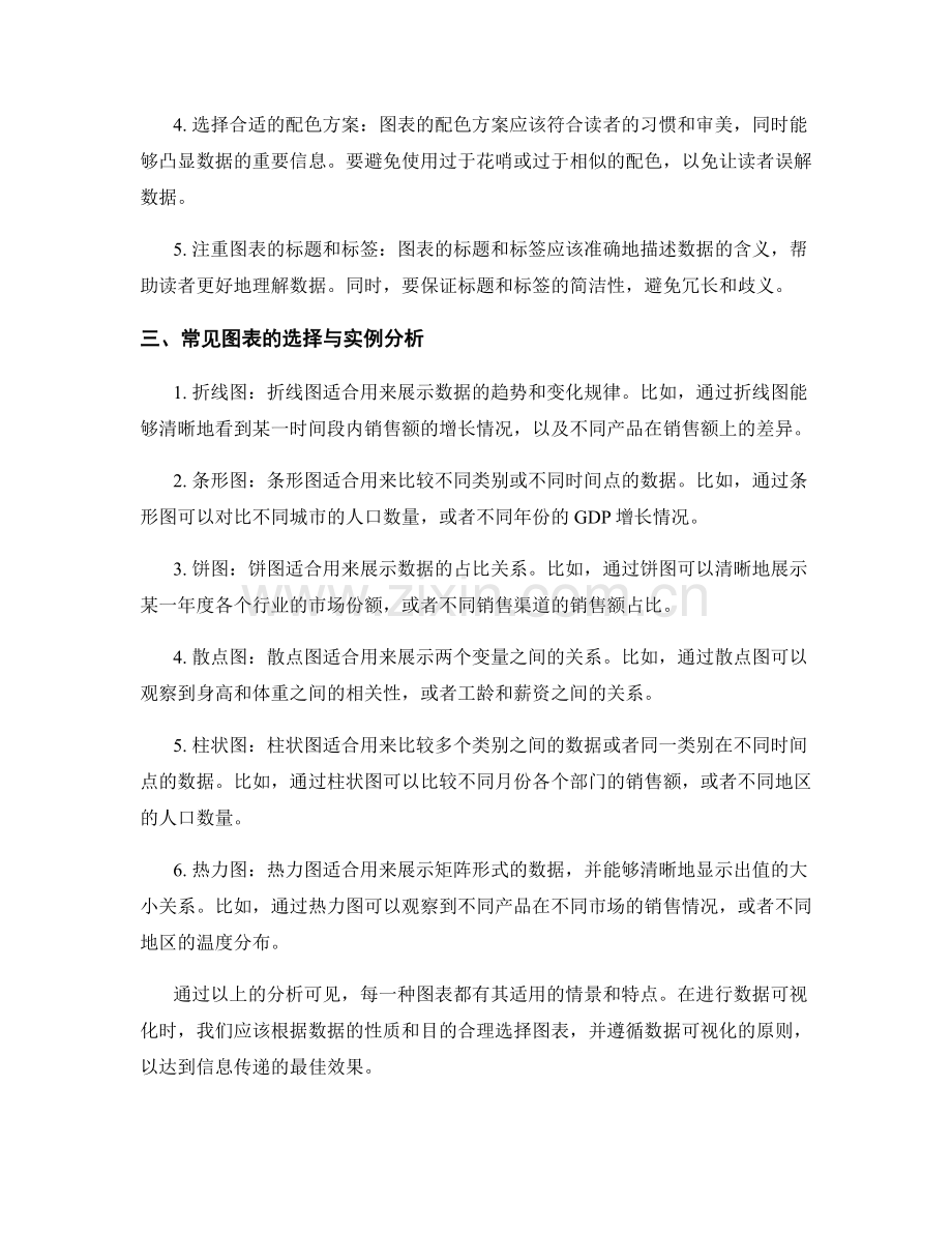 报告中的数据可视化与图表选择原则与实例分析.docx_第2页