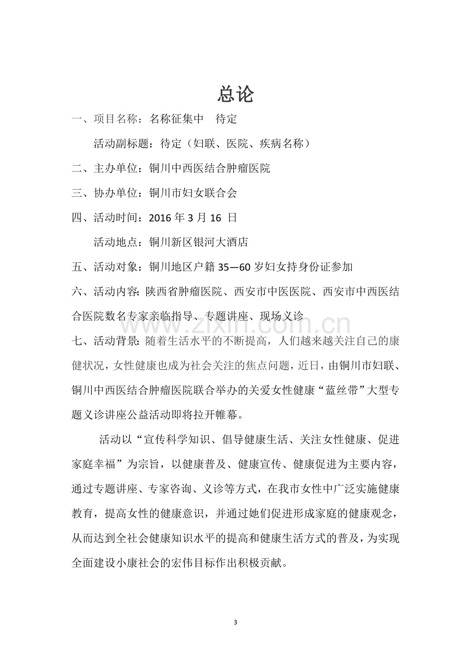 医院妇联活动项目建议书.docx_第3页