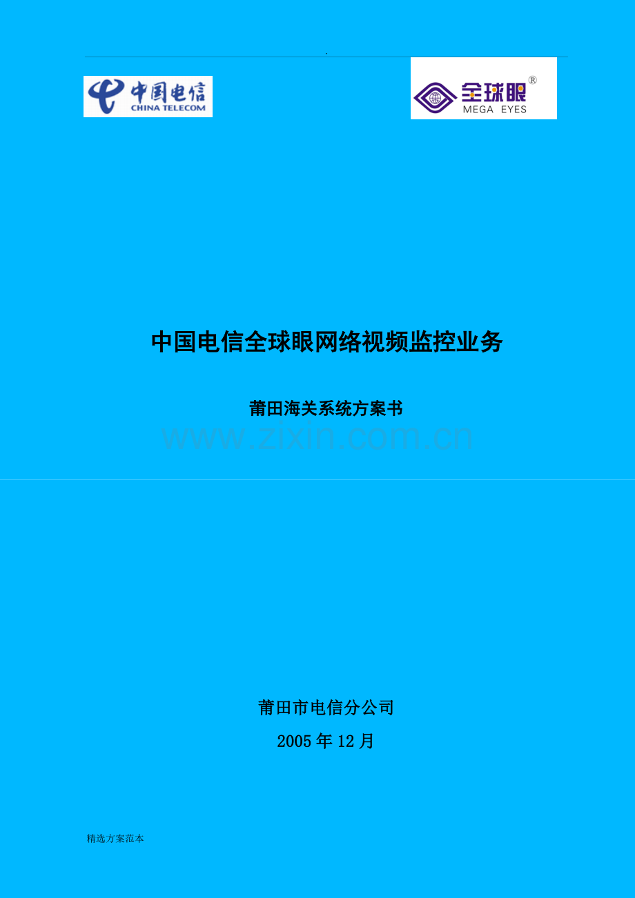 全球眼海关系统解决方案.doc_第1页