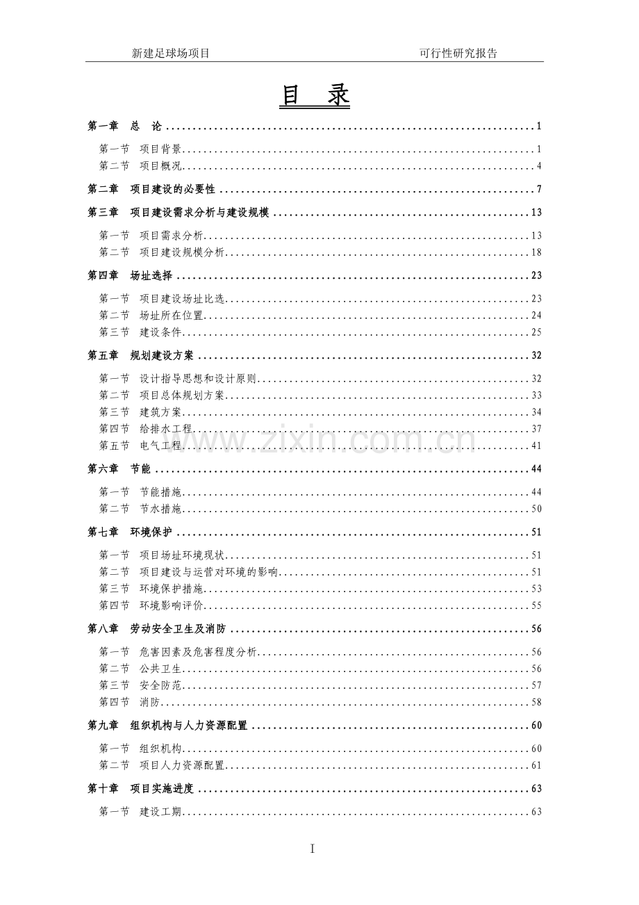 2018年新建足球场项目可行性研究报告.doc_第1页