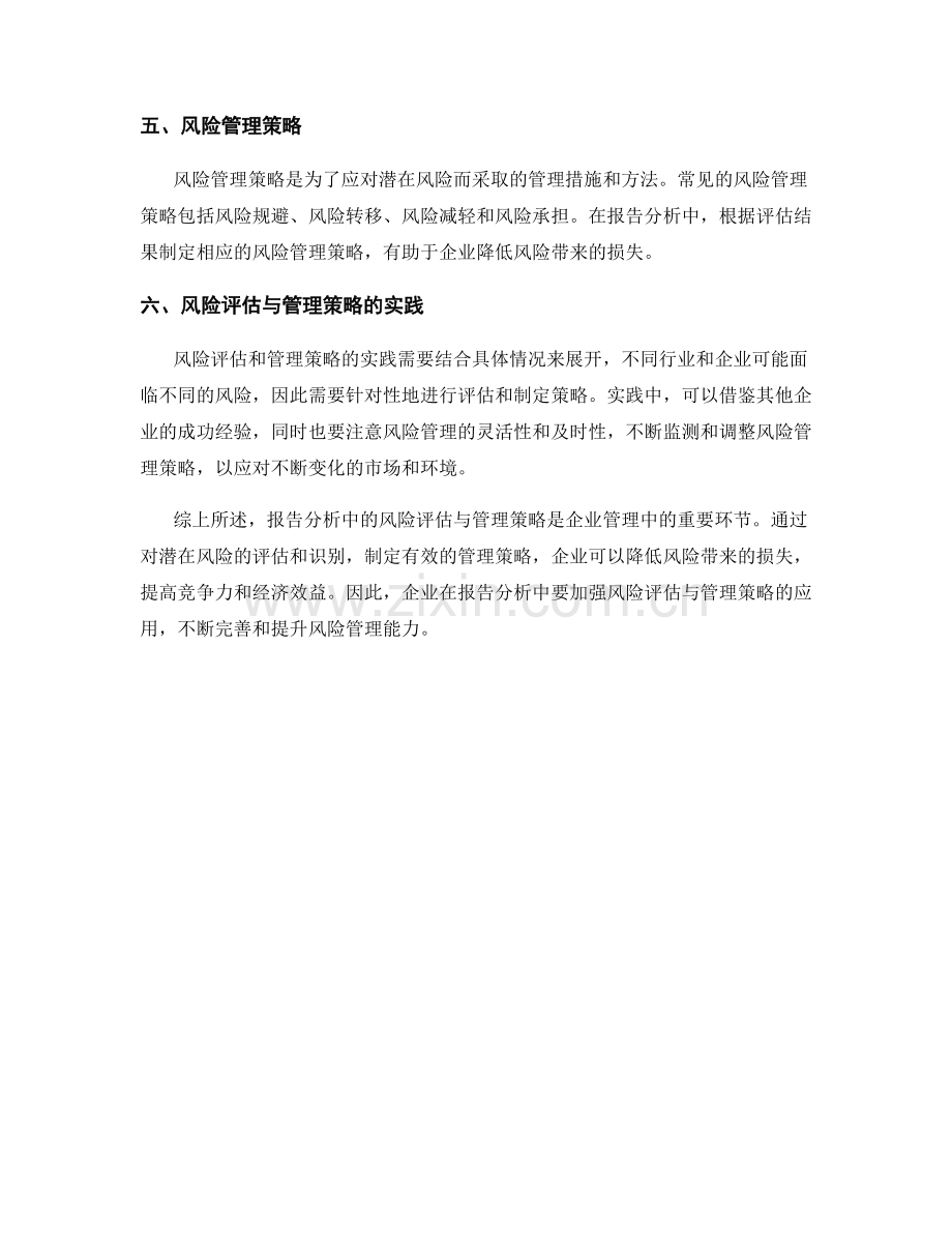 报告分析中的风险评估与管理策略.docx_第2页