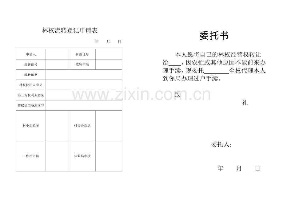 森林资源转让合同书.doc_第2页