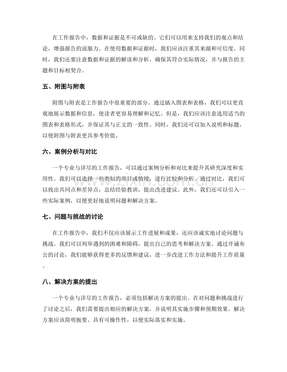 工作报告的专业与详尽.docx_第2页