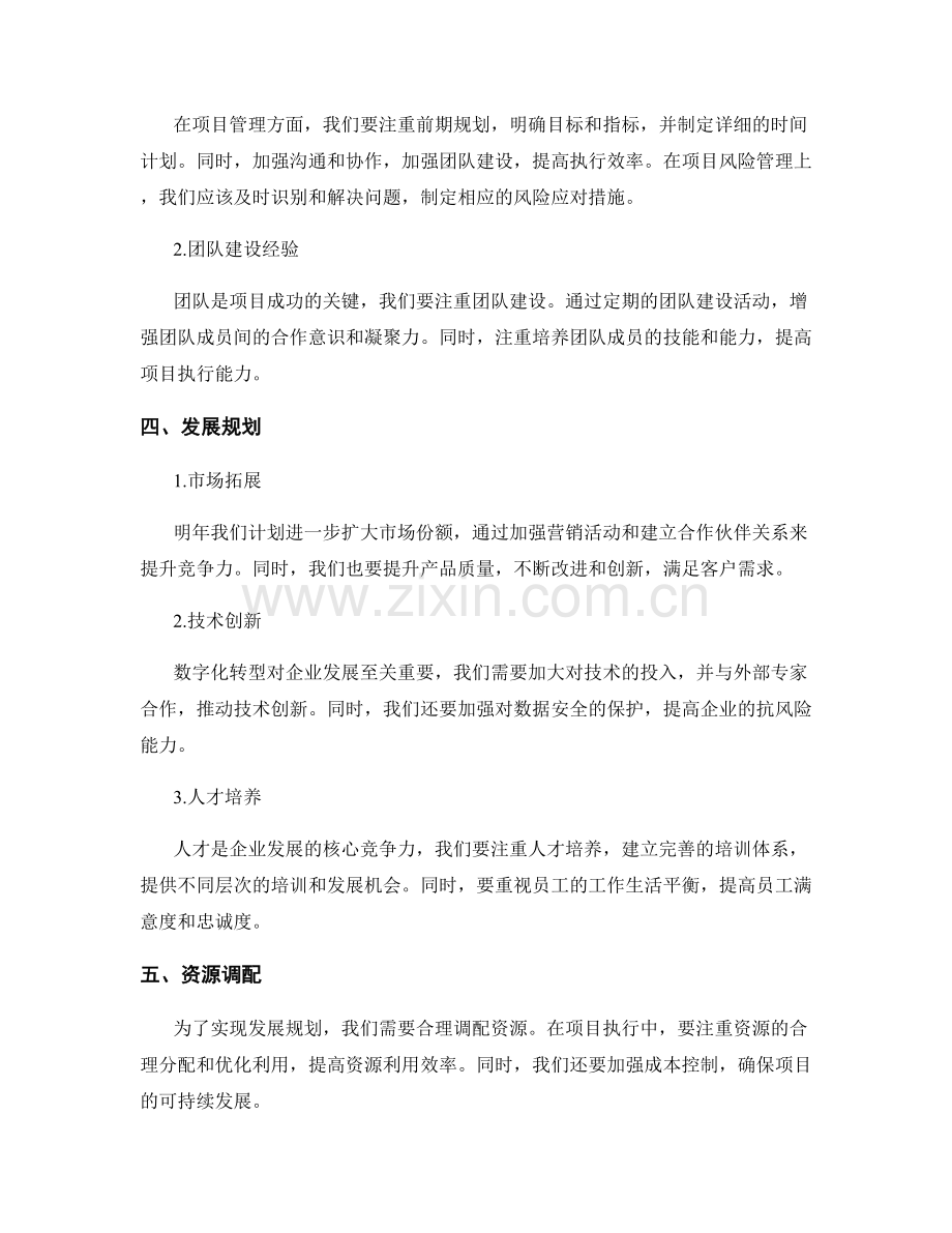 年终总结的项目评估和发展规划.docx_第2页