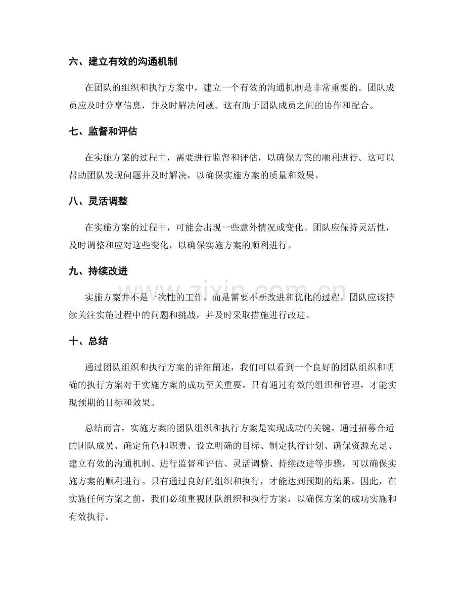 实施方案的团队组织和执行方案.docx_第2页