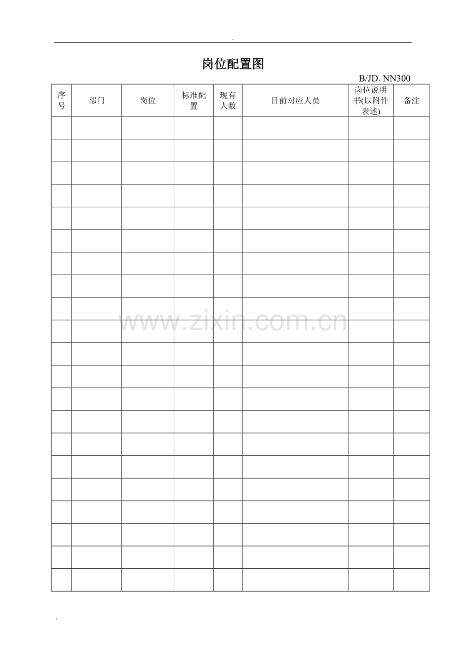 人力资源表格.doc_第1页