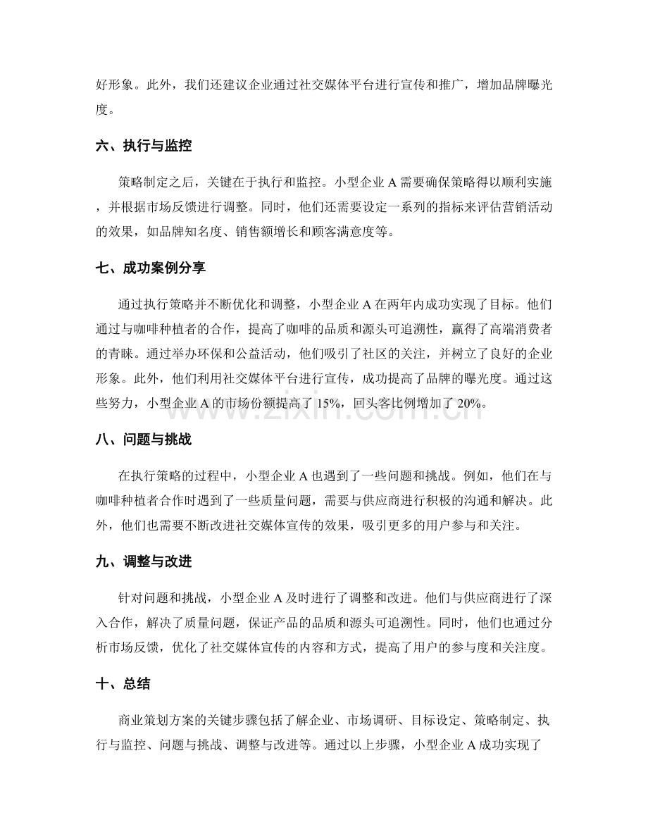 商业策划方案的关键步骤与案例分享.docx_第2页