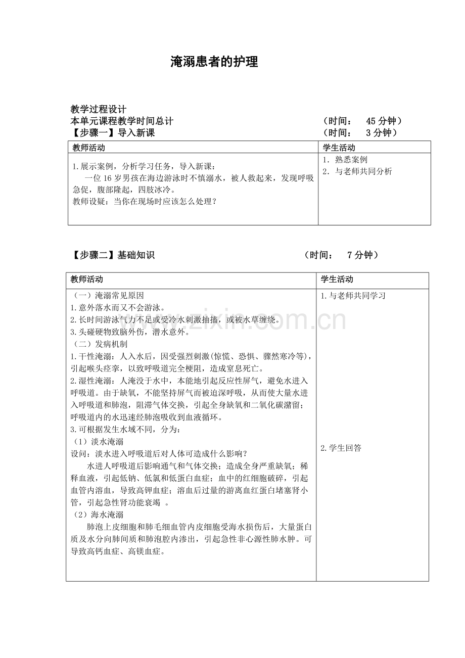 急危重症护理学-淹溺教案.doc_第2页