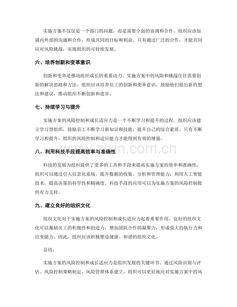 实施方案的风险控制与成长适应力.docx_第2页