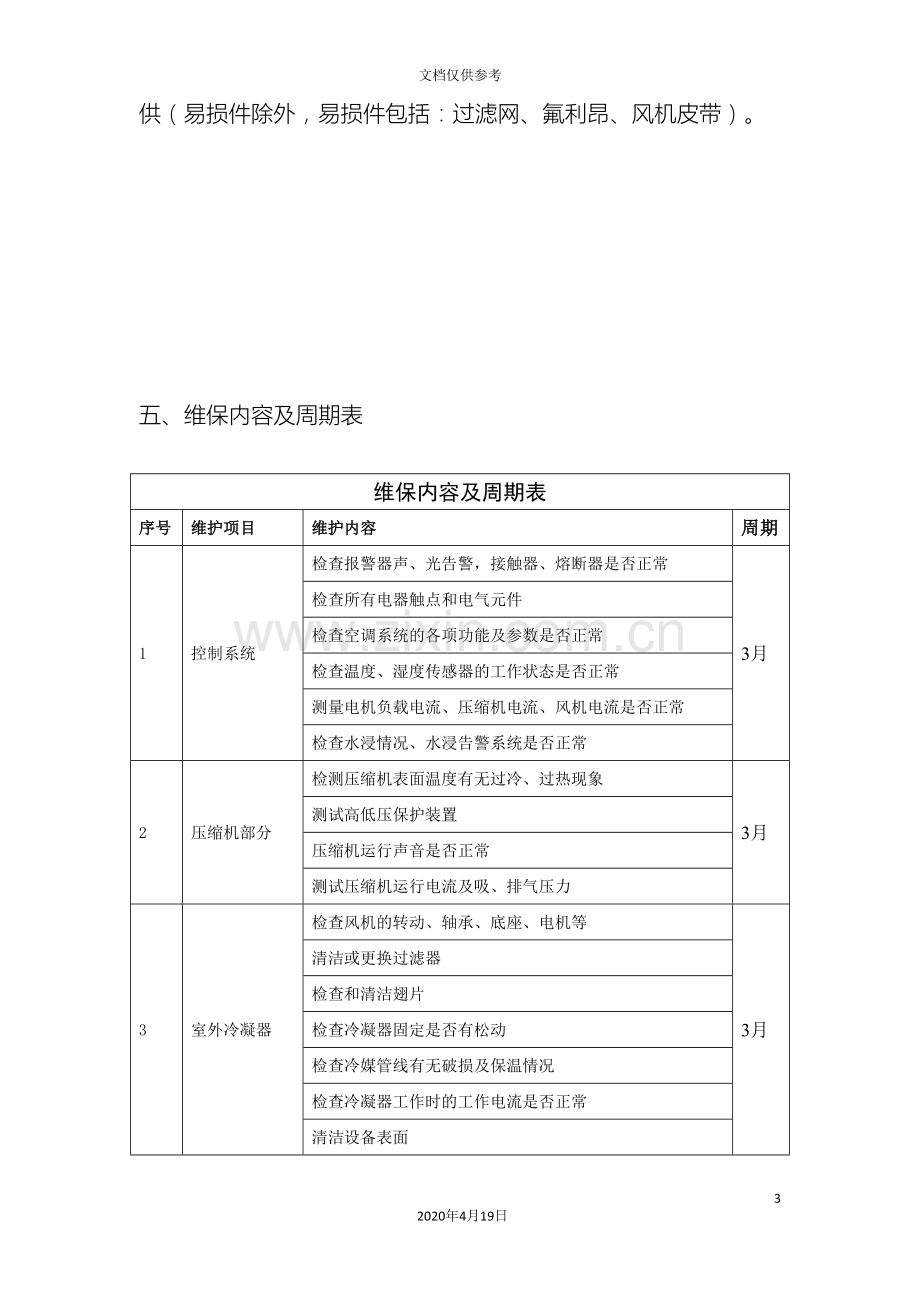 机房精密空调维保方案范文.doc_第3页