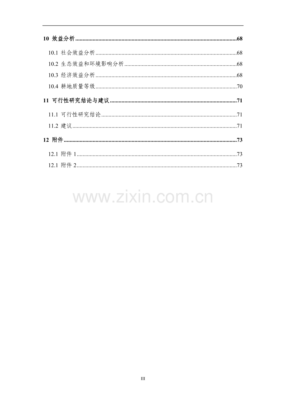 土地整治项目建设可行性研究报告.doc_第3页