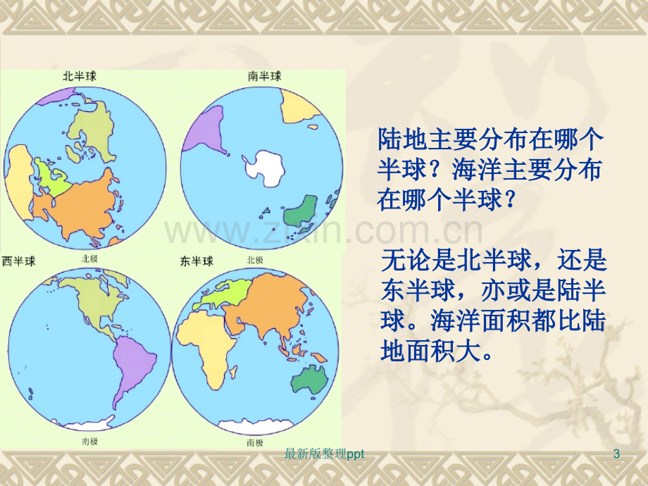 世界的海洋和陆地---海陆分布.ppt_第3页