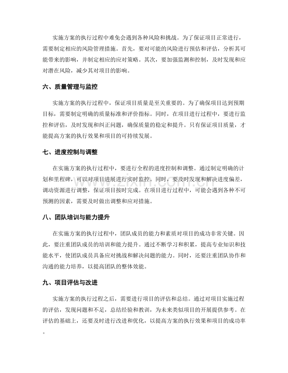 实施方案的执行过程与项目管理.docx_第2页