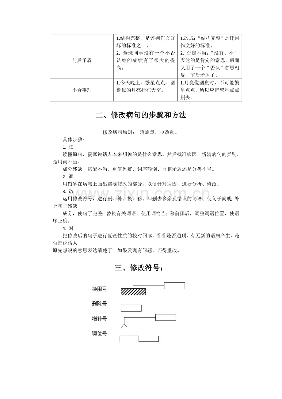 小升初语文专项练习——修改病句.doc_第2页