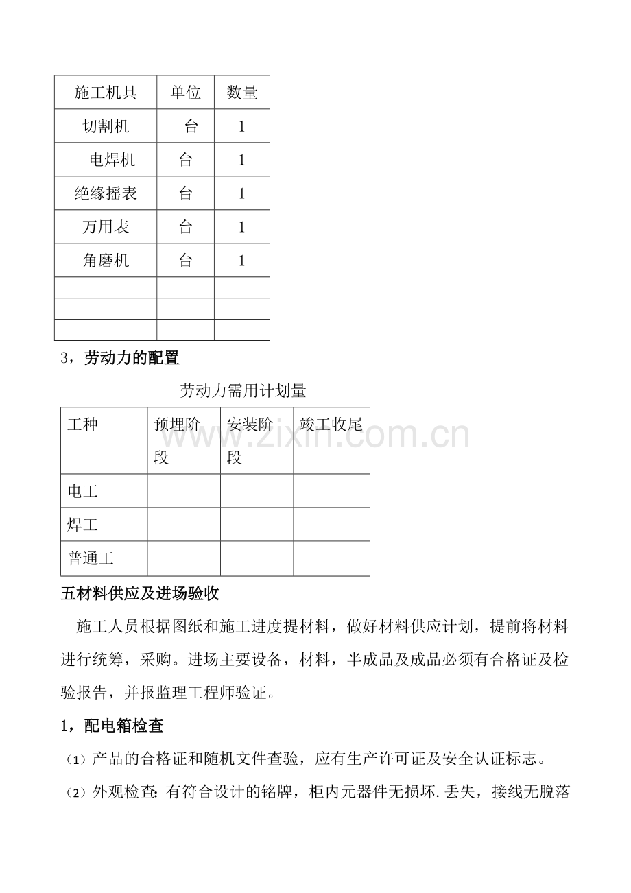 电气施工组织设计.docx_第2页