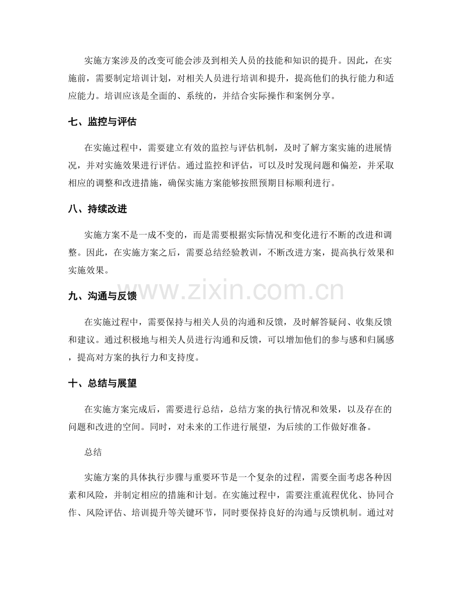 实施方案的具体执行步骤与重要环节解读.docx_第2页