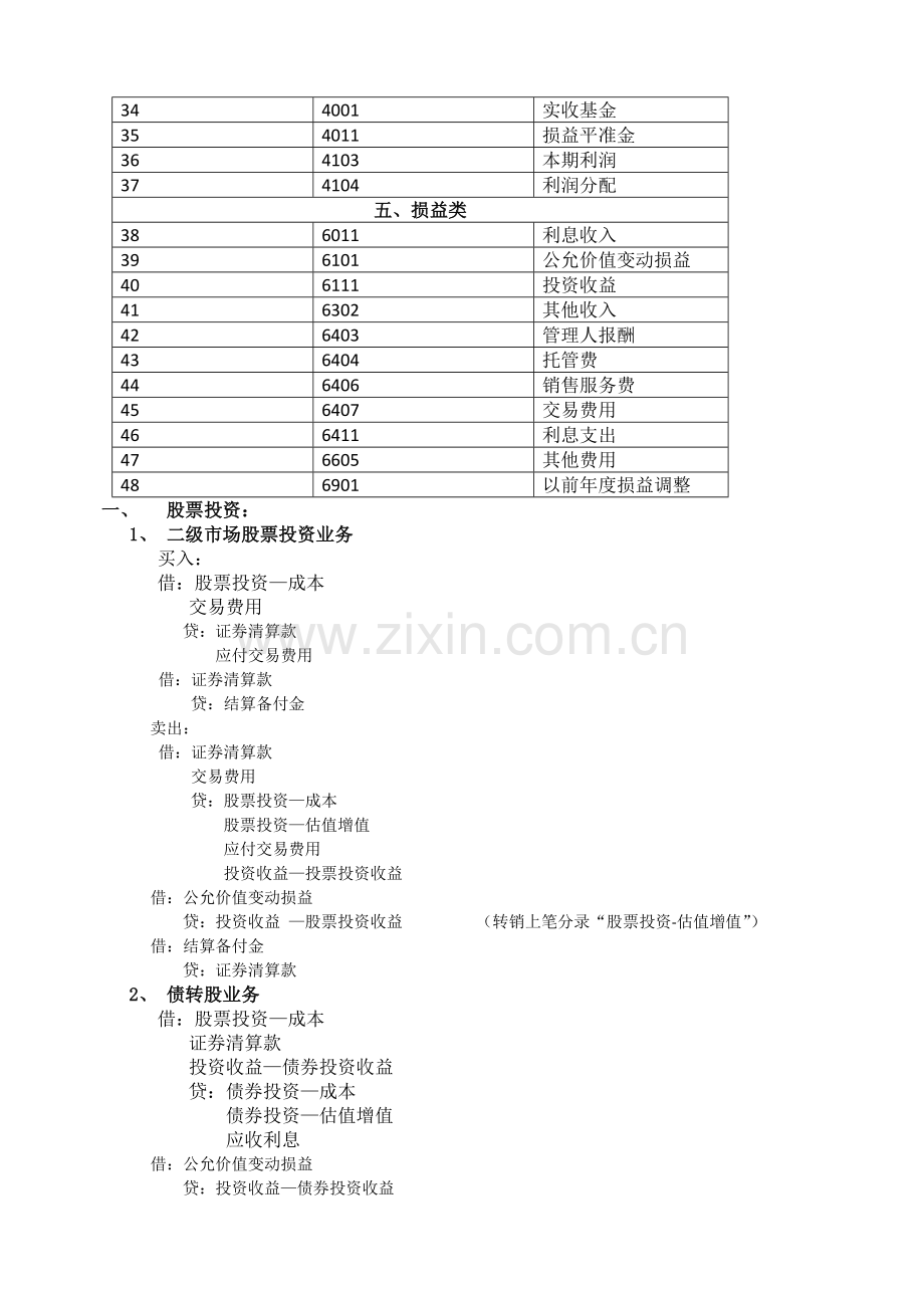 基金会计及基金公司会计分录.docx_第2页