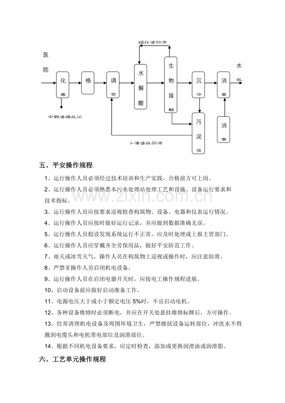 医院污水处理操作规程.docx_第3页