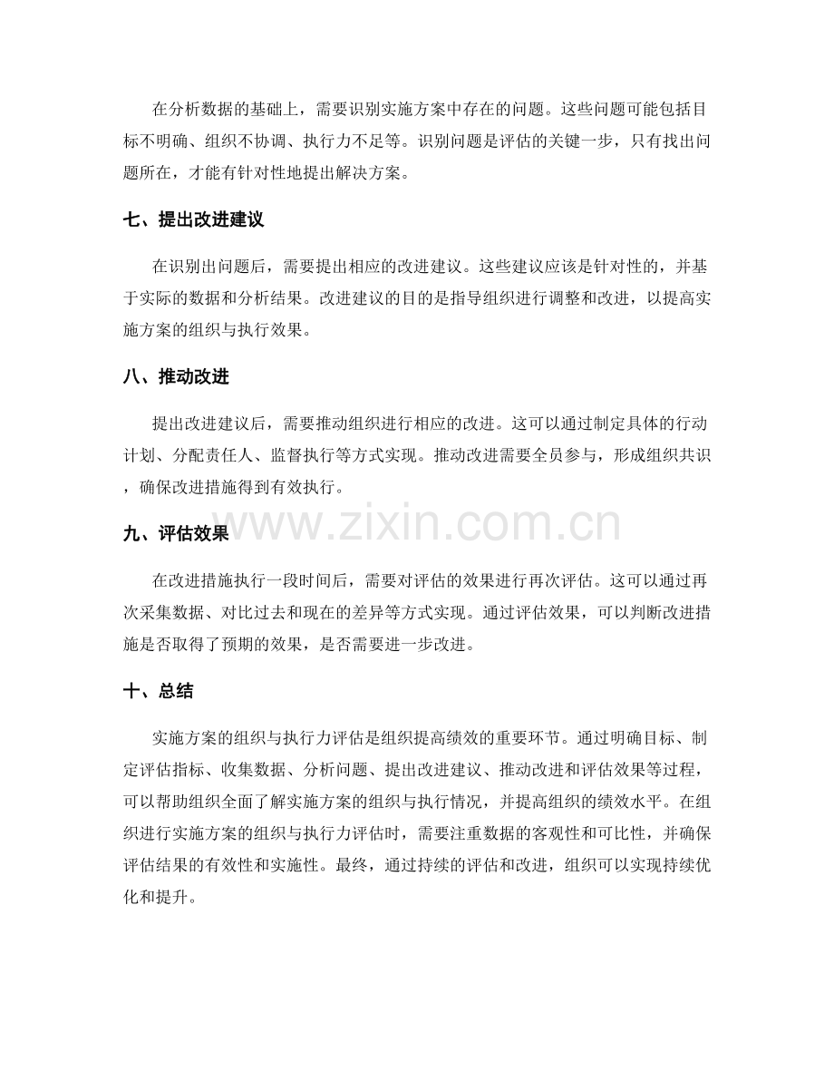 实施方案的组织与执行力评估.docx_第2页