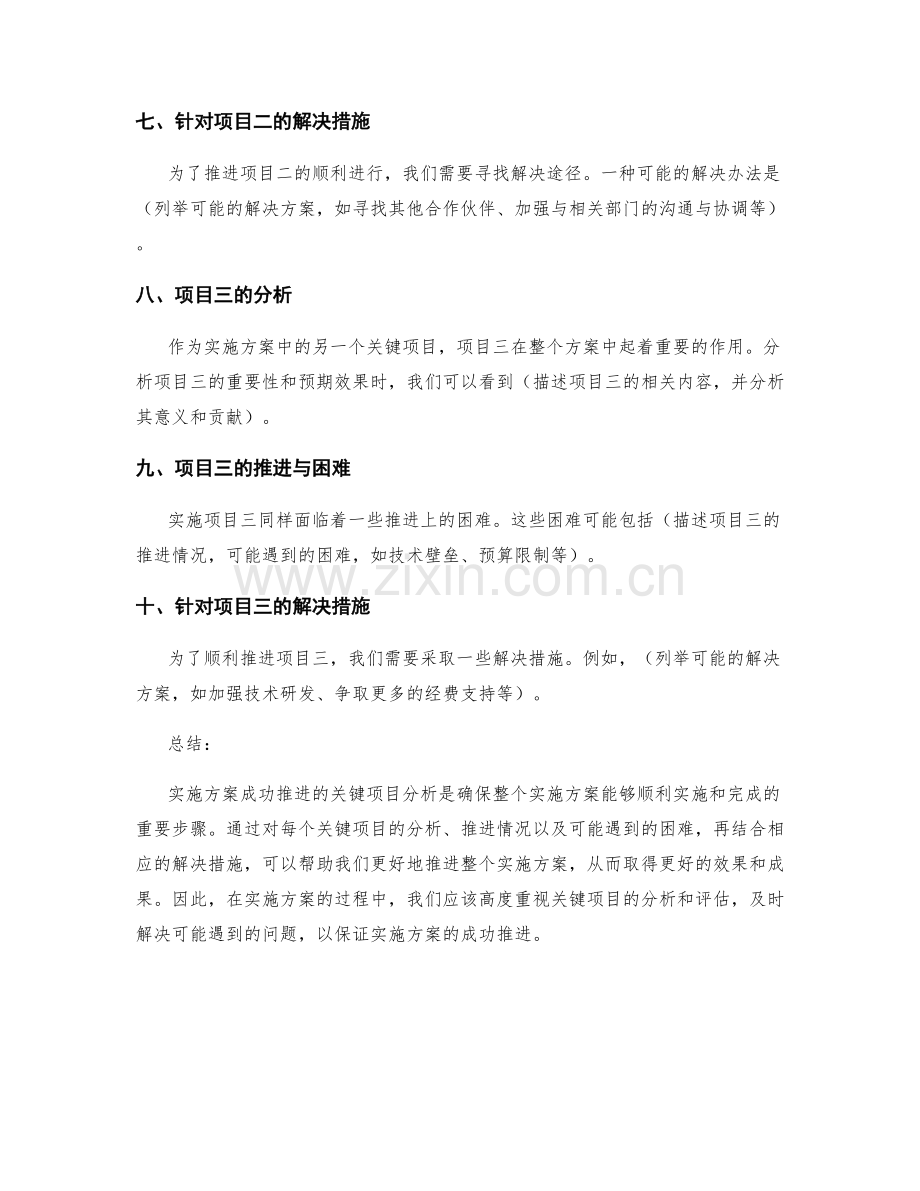 实施方案成功推进的关键项目分析.docx_第2页