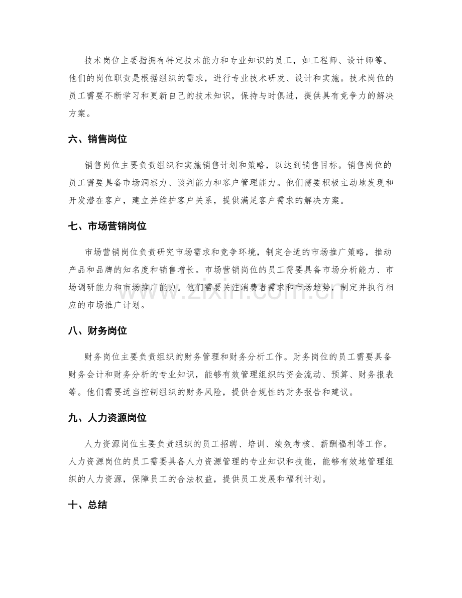 各职位的岗位职责和职责范围.docx_第2页