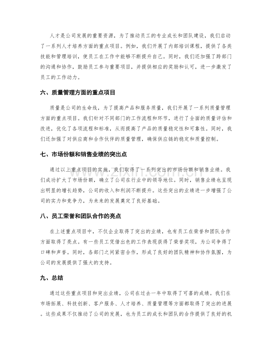 年终总结中的重点项目和业绩突出点.docx_第2页