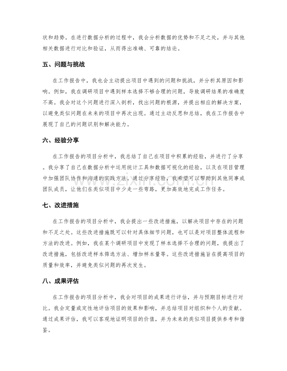 工作报告中的项目分析与经验分享.docx_第2页