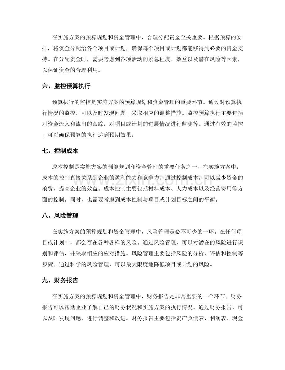 实施方案的预算规划与资金管理.docx_第2页