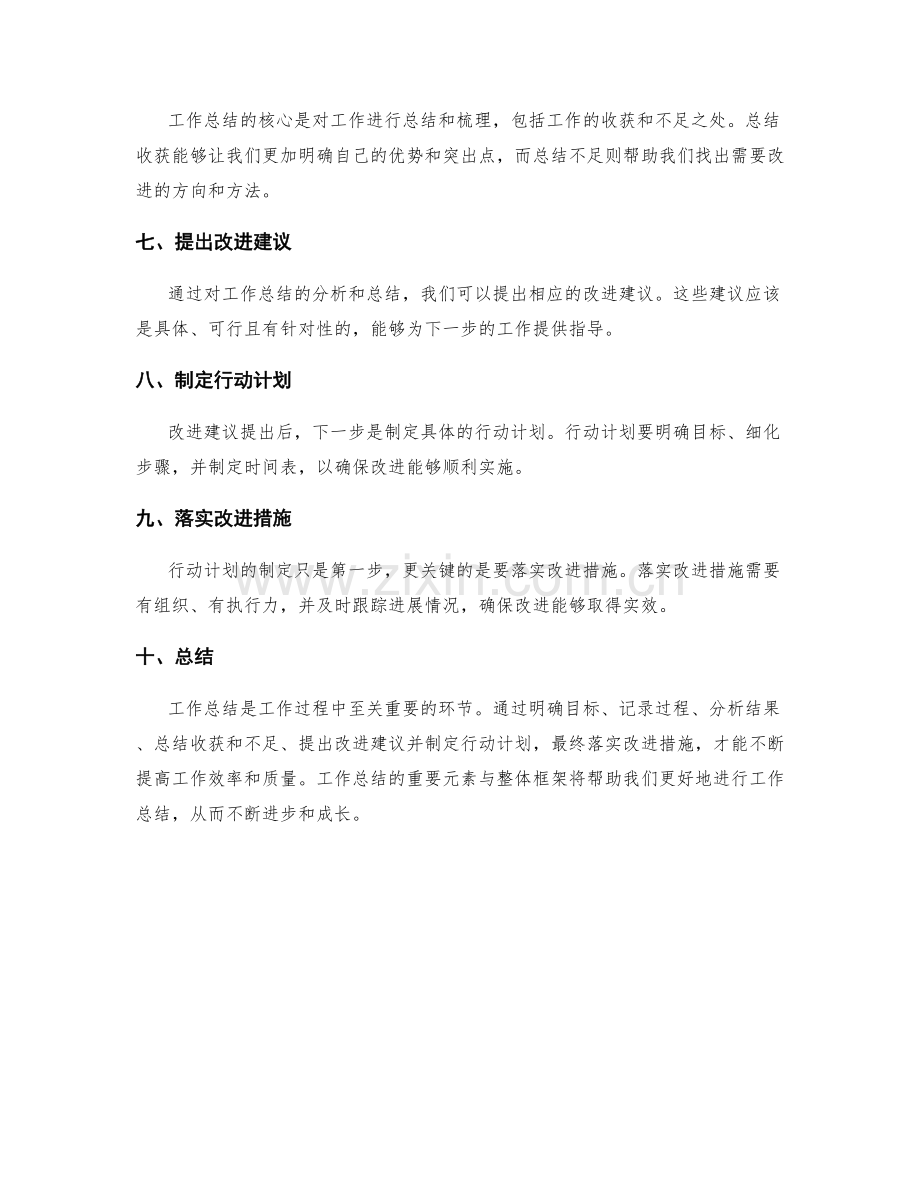 工作总结的重要元素与整体框架.docx_第2页