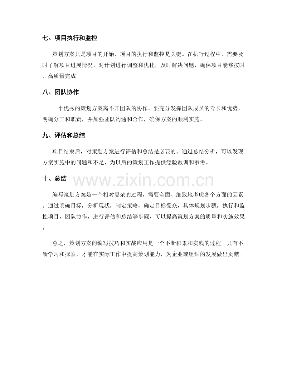 策划方案的编写技巧与实战应用.docx_第2页