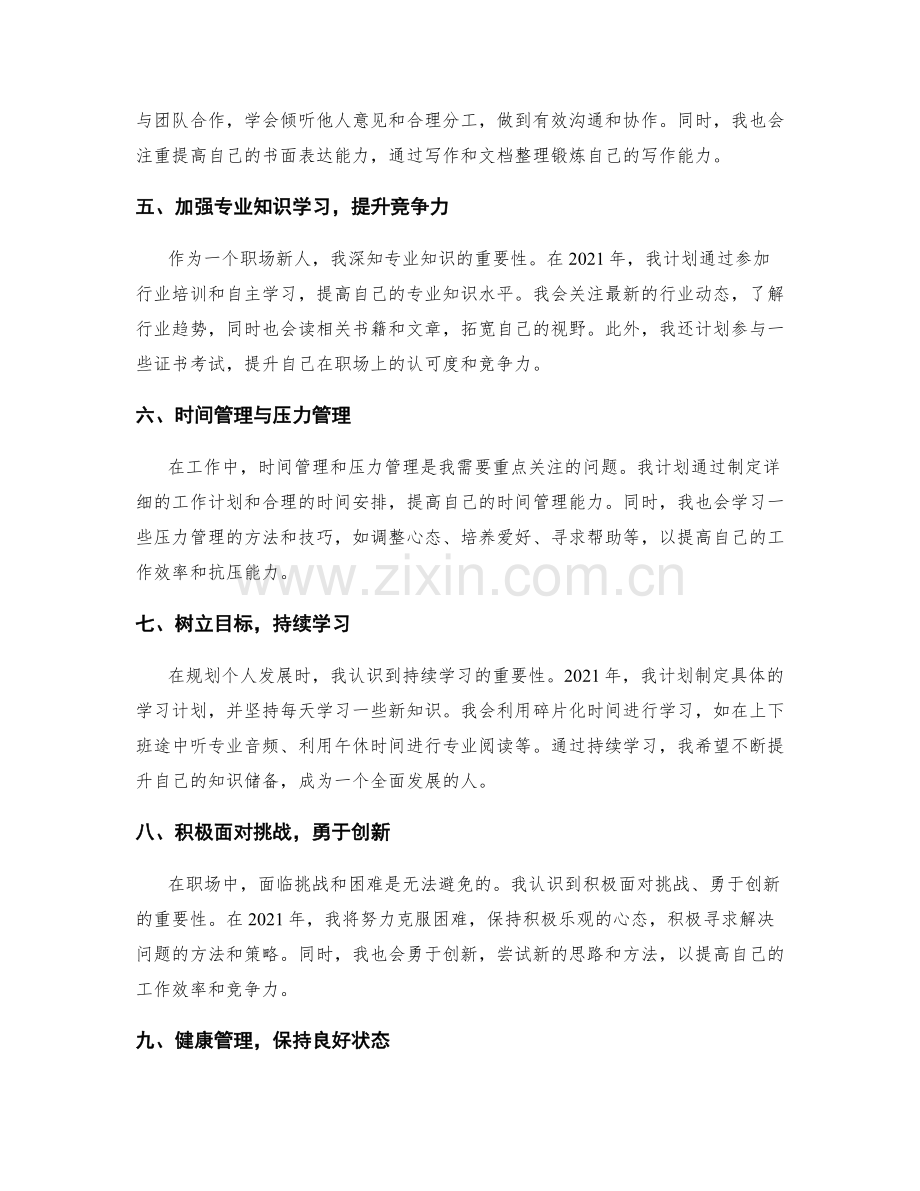 年终总结的个人发展规划与展望.docx_第2页