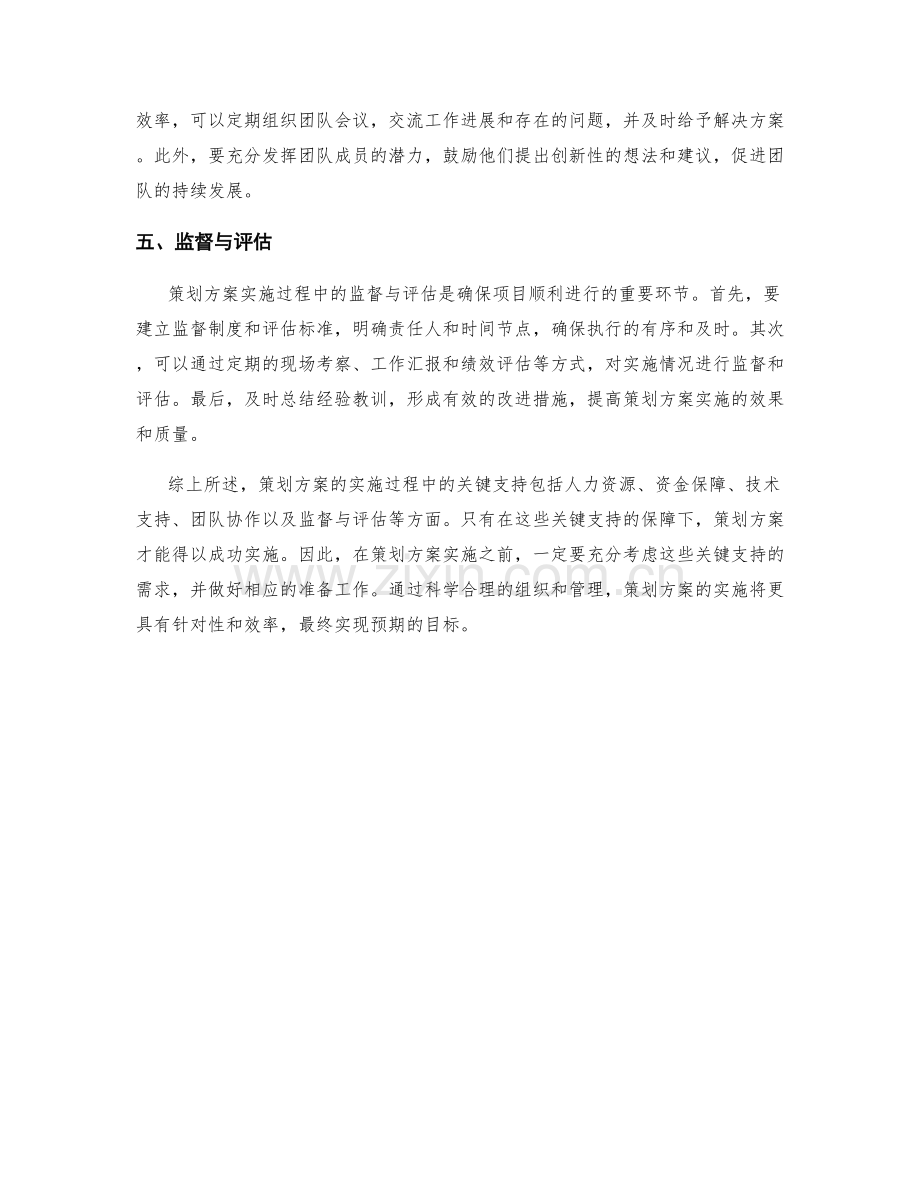 策划方案的实施过程中的关键支持.docx_第2页