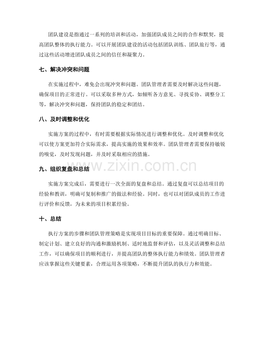 实施方案的执行步骤与团队管理策略.docx_第2页