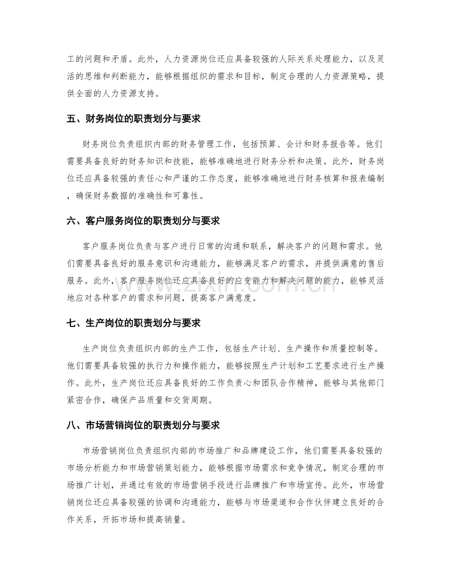 不同岗位职责的职责划分与要求.docx_第2页