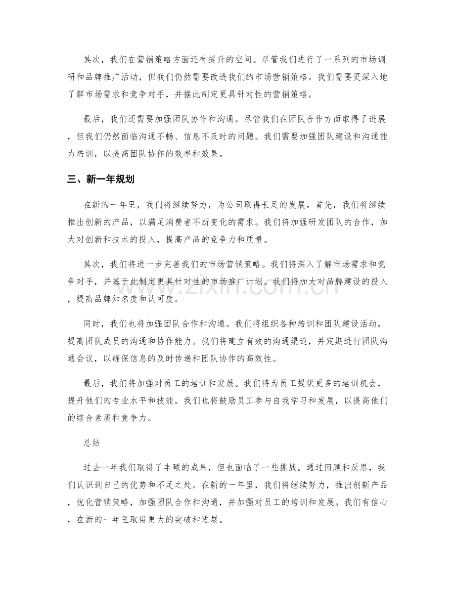 年终总结中的业绩回顾和新一年规划.docx_第2页